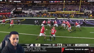 FlightReacts To #1 Georgia vs #3 TCU Highlights Championship | 2023 Full Game Highlights!