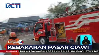 Puluhan Kios di Pasar Ciawi Terbakar, Pedagang Menangis Hiteris #SIS 16/08