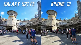 Samsung Galaxy S21 FE vs iPhone 13 Camera Test Comparison