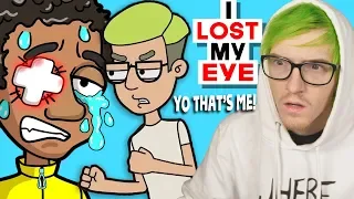 He "Lost His Eye" Wait is that me? - Reacting to "True Story" Animations