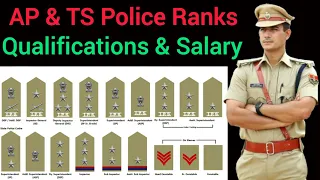 Police Ranks Details 2022(Constable to DGP) All Ranks Qualifications and salary @TeluguEasyTech786