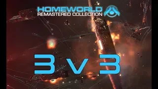 Homeworld Remastered: 3v3 on Angel Wing