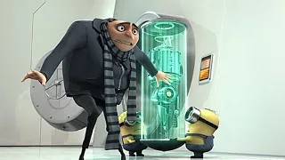 DESPICABLE ME ~ "Stealing The Shrink GUN" - FUNNY (HINDI SCENE) _ | { 2010 }