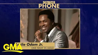 Leslie Odom Jr. reacts to his Oscar nominations l GMA