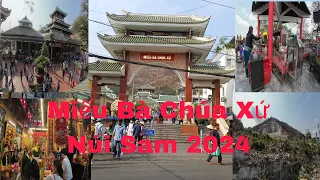 Trải Nghiệm - Miếu Bà Chúa Xứ Núi Sam 2024 (An Giang) - Khoa Travel Vlogs (p11)