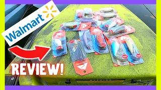 Do These $2 WALMART Fishing Lures Work? | Ozark Trail Review