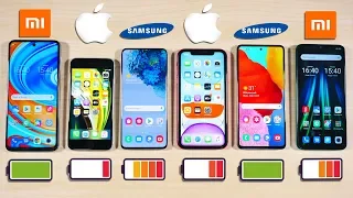 КТО ПРОЖИВЁТ ДОЛЬШЕ? iPhone SE 2020, Redmi Note 9 Pro, 8 Pro, Samsung A51, Galaxy S20, iPhone 11