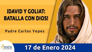 Evangelio De Hoy Miércoles 17 Enero 2024 l Padre Carlos Yepes l Biblia l  Marcos 3, 1-6 l Católica