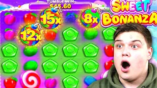 OPENING 1500$ BONUS HUNT│BIG SWEET BONANZA WIN (Twitch Highlights #16)