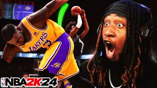 NBA 2K24 MyCAREER - STRESSFUL DOWN TO THE LAST SHOT ANKLE BREAKER VS LEBRON JAMES!