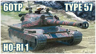 60TP, Type 57 & Ho-Ri Type I • WoT Blitz Gameplay
