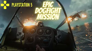 Call Of Duty Vanguard - Epic Dogfight Mission Gameplay! PlayStation 5