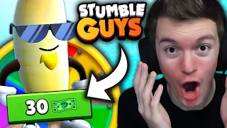 SPINNING *200* UNPEELED WHEELS IN STUMBLE GUYS!