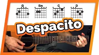 Despacito Guitar Tutorial (Luis Fonsi ft. Daddy Yankee & Justin Bieber) Easy Chords Guitar Lesson
