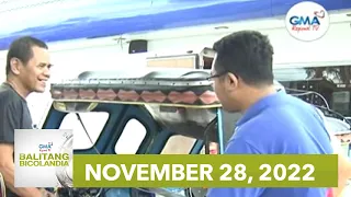 Balitang Bicolandia : November 28, 2022