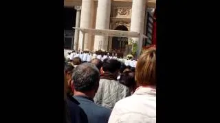 Missa Pascoa 2014 - Vaticano