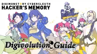 Digivolution Guide! Digimon Story: Cyber Sleuth - Hacker's Memory