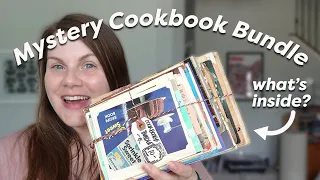 $10 MYSTERY COOKBOOK BUNDLE 🤔 You won't believe what I found!