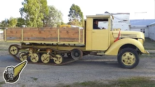 WW2 German 'Maultier' Half-track Truck