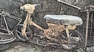 FULL RESTORATION • 1981 HONDA c700 Abandoned || Fast Video Version