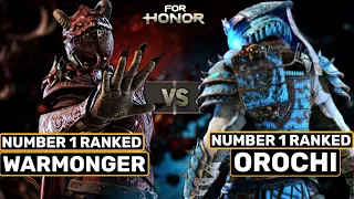 NUMBER 1 RANKED OROCHI VS NUMBER 1 RANKED WARMONGER!