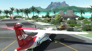 Livestream ATR 72-600 Full Flight from Bora Bora to Moorea | Microsoft Flight Simulator