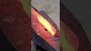 Scrap Bandsaw Blade Damascus Knife