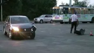 авария в Смоленске 11 июля мотоциклист с автомобилем