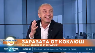 Доц. Мангъров за заразата от коклюш: Антибиотичното лечение не помага, маските също