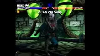 Mortal Kombat Gold (Dreamcast) Arcade as Quan Chi