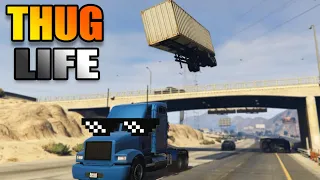 GTA 5 Thug Life  Фейлы, Трюки, Эпичные Моменты  Приколы в GTA 5 #6