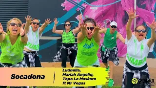 Socadona - LUDMILLA, Mariah Angeliq, Topo La Maskara ft Mr Vegas | Zumba | Dance Fitness | Fusion