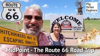 Route 66 Part 7 - Driving Route 66 Texas To Tucumcari New Mexico