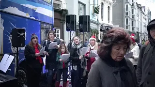 Plymouth Barbican Christmas Lights 25th November.  2018.