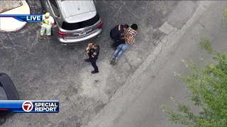 Cross county police chase ends in Miramar