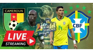 [ LIVE ] Brazil vs Cameroon - FIFA World Cup Qatar 2022 | Watch Along & FIFA 23 PS5 Gameplay