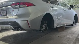 Someone stealing tires, rims from UH campus parking lots