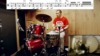 Drum cover Mein teil (rammstein Drums tutorial)