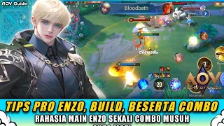 How to Play Hero Enzo - AOV Enzo - Arena of Valor • Liên Quân mobile • RoV • 펜타스톰 • 傳說對決