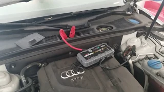 How to jump start 2014 Audi A4