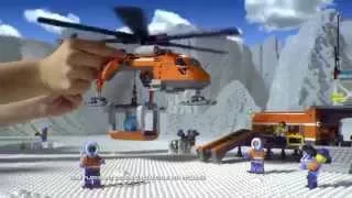 LEGO City Arctic - 2014 Commercial - 60034 Arctic Helicrane & 60036 Arctic Base Camp