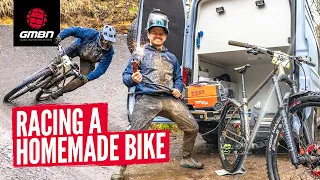 Competing On The Bike I Built In My Garage! | Racing Enduro On The CRAB
