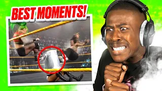 Reacting to the Best WWE Moves of May 2021!