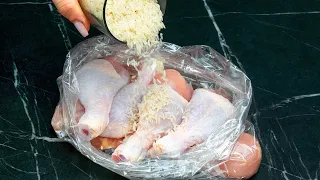 You will be delighted with this trick! You will never bake chicken legs any other way!