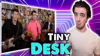 Jonas Brothers - Reaction - Happiness Begins - NPR Tiny Desk Concert