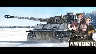 tiger tank and moving toilet panzer knights