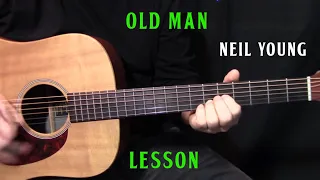 how to play "Old Man" by Neil Young - acoustic guitar lesson