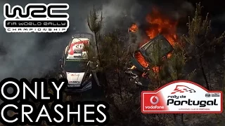 Only CRASHES & Mistakes - WRC Rally Portugal 2016 ( SÓ ACIDENTES )