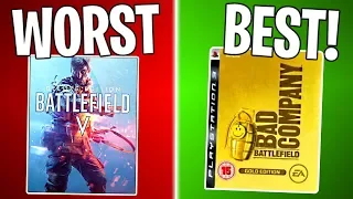 RANKING EVERY DELUXE EDITION IN BF HISTORY FROM WORST TO BEST! | Battlefield