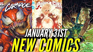 NEW COMIC BOOKS RELEASING JANUARY 31st 2024 MARVEL PREVIEWS COMING OUT THIS WEEK #COMICS #COMICBOOKS